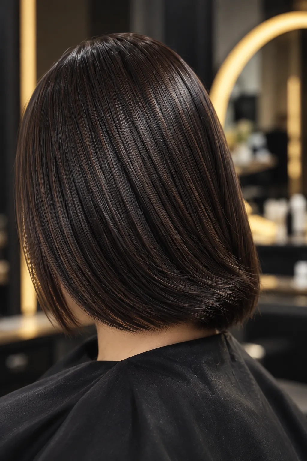Corte bob pulido